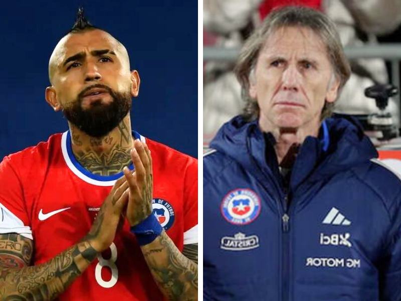 vidal contra gareca