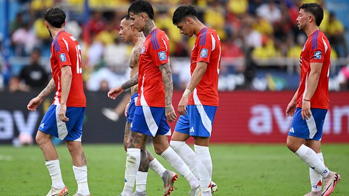 CHILE PIERDE CON COLOMBIA