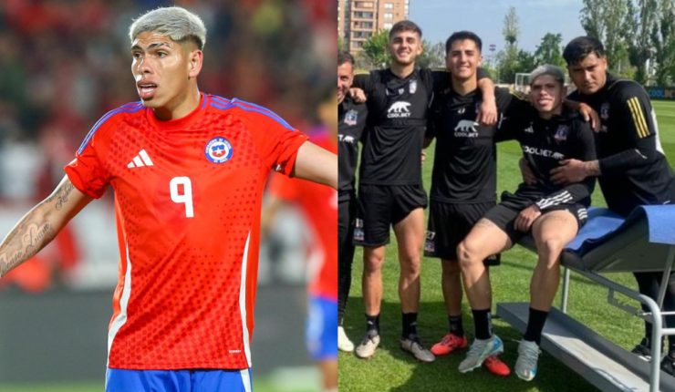 Fotos: Carlos Palacios reaparece entrenando en Colo Colo tras su polémica salida de La Roja