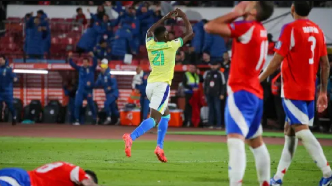 chile pierde con brasil