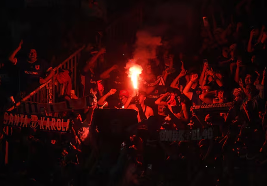 hinchas udechile