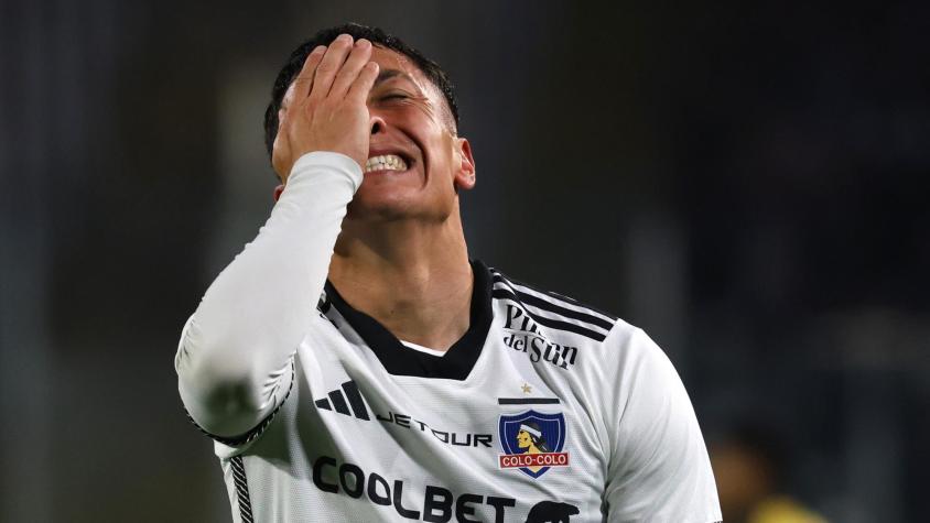 No solo Palacios: Cristián Zavala también desata alertas en Colo Colo