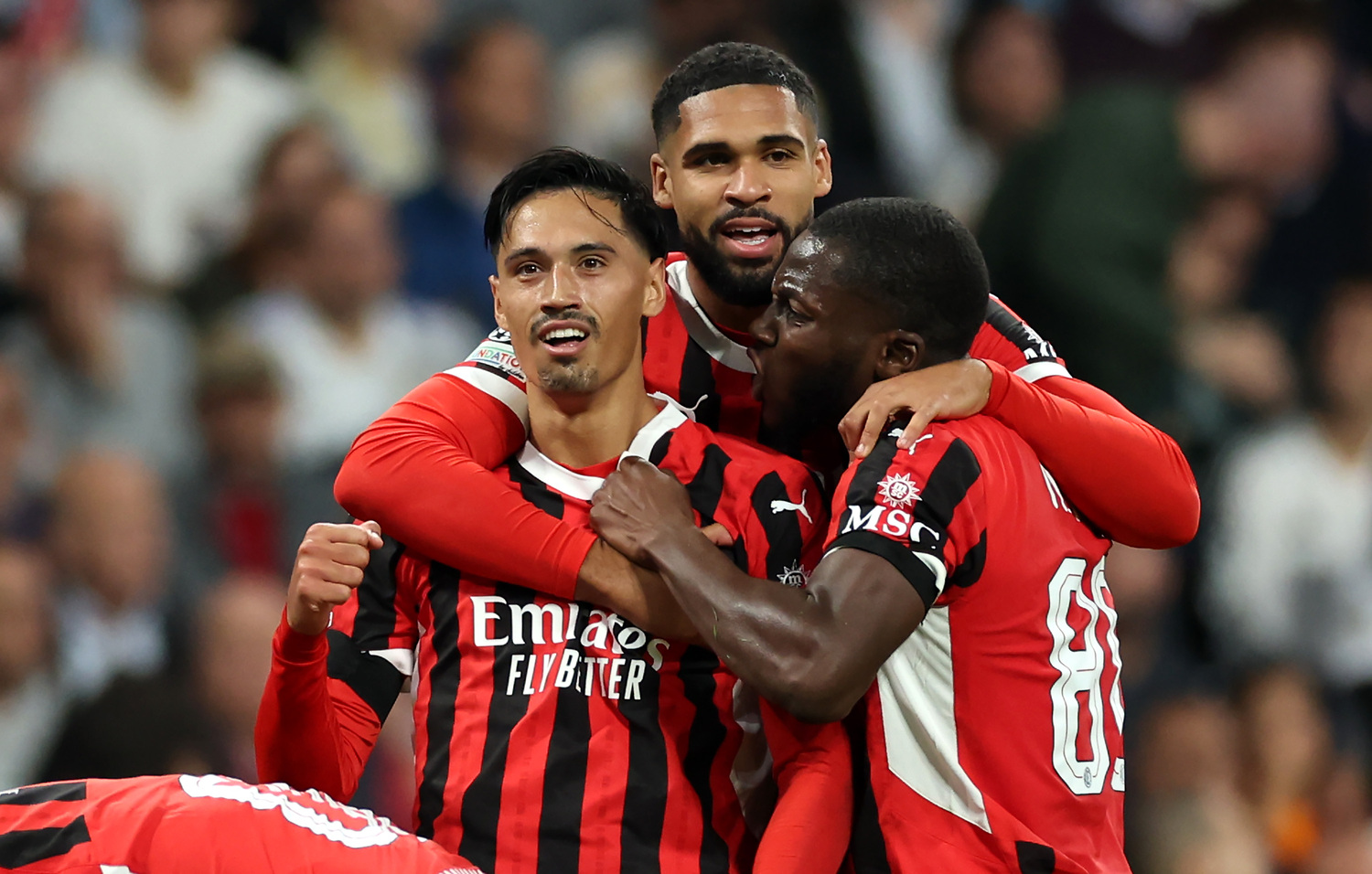 (Goles) Real Madrid sufrió dolorosa goleada ante el Milan en el ...
