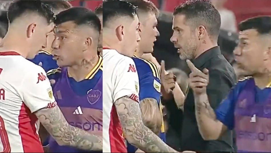 Videos: Así fue la feroz pelea de Gary Medel y Rodrigo Echeverría en Argentina