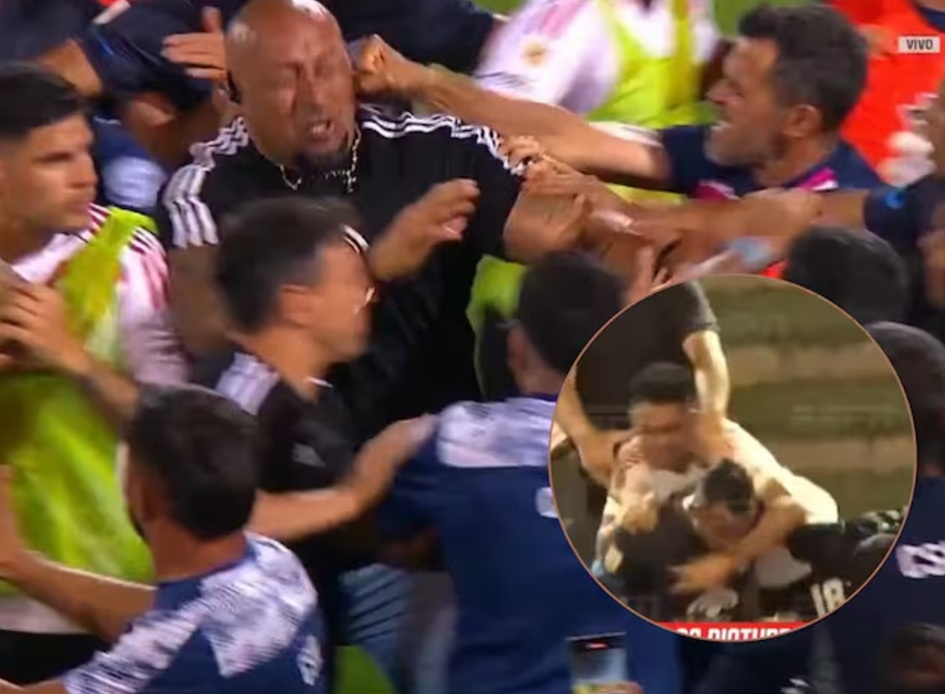 pelea river e independiente