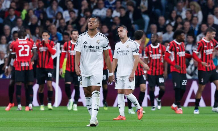 (Goles) Real Madrid sufrió dolorosa goleada ante el Milan en el Bernabeú