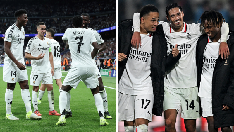 real madrid vs ac milan