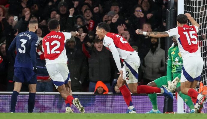 arsenal vence al united