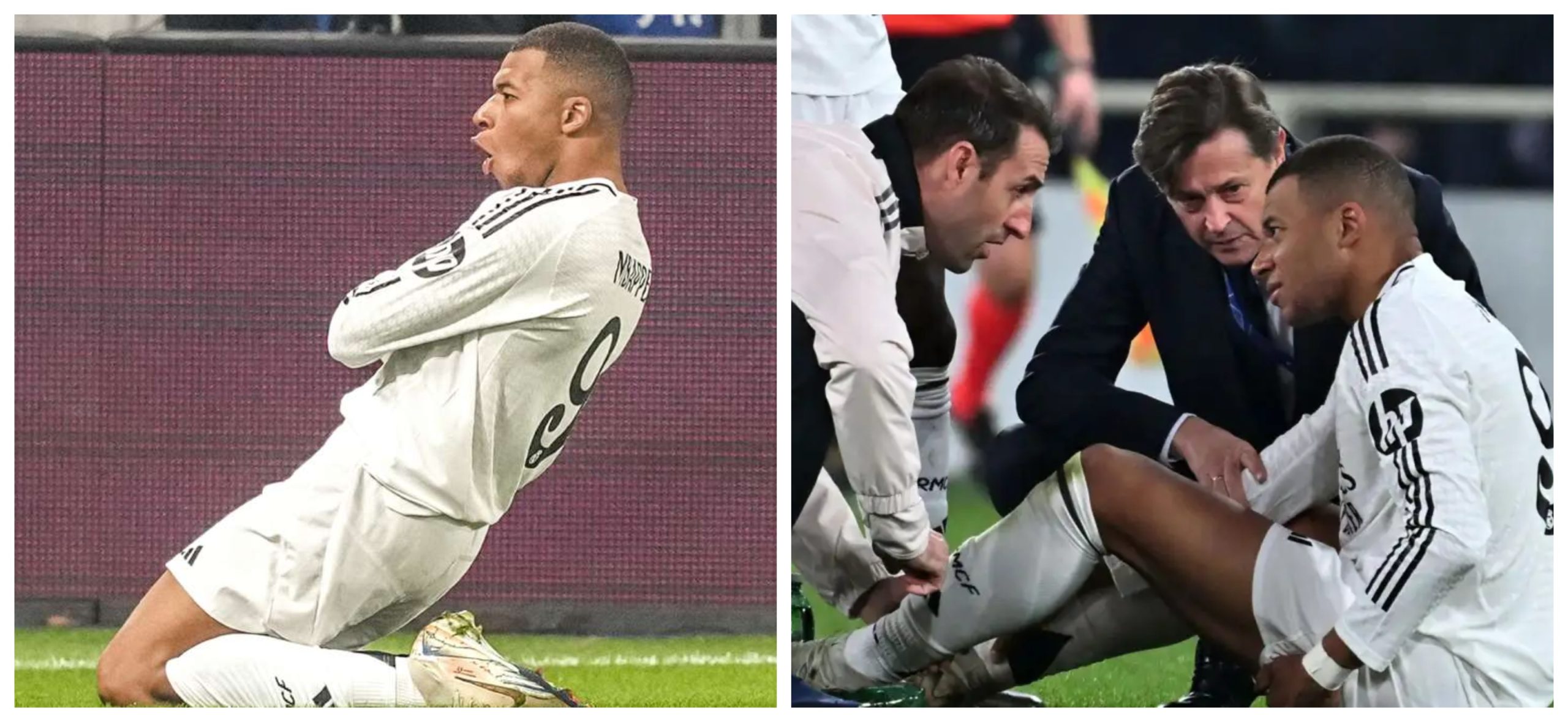 mbappe se lesiona real madrid