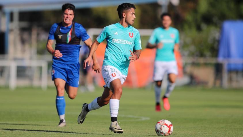 La ‘U’ goleó a Audax Italiano en su primer amistoso de pretemporada
