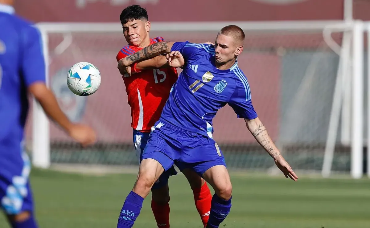 chile sub 20 vs argentina