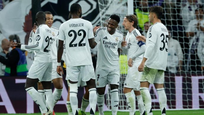 real madrid golea al RB Salzburgo