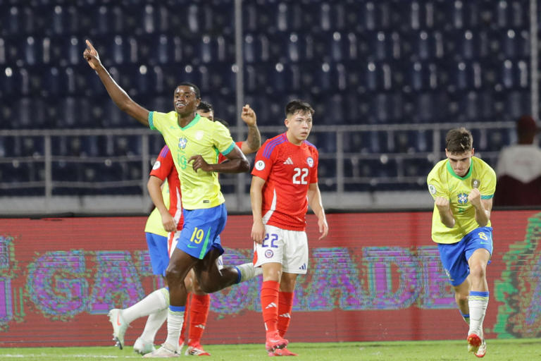 brasil golea a chile sub 20
