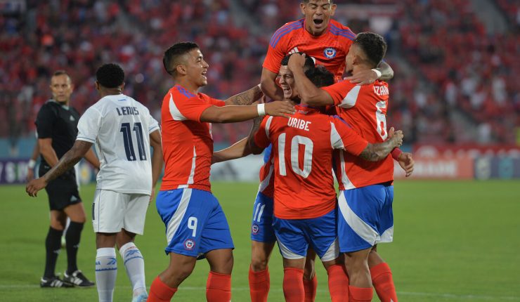 chile golea a panama