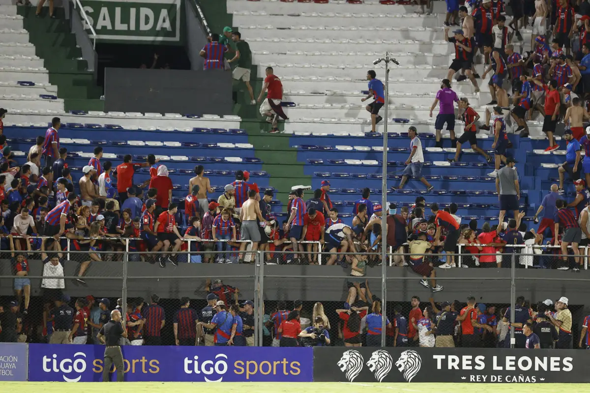 incidentes olimpia cerro porteño