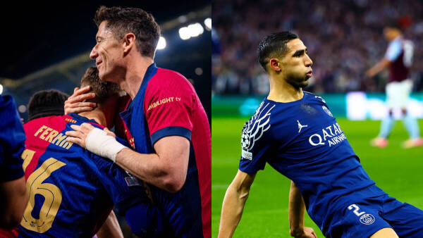 (Goles) PSG y Barcelona pasan a las semifinales de la Champions League