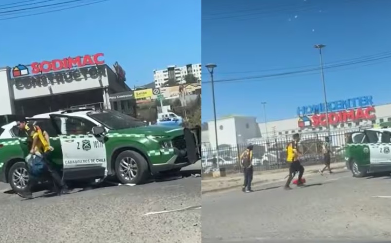 hinchas coquimbo carabineros