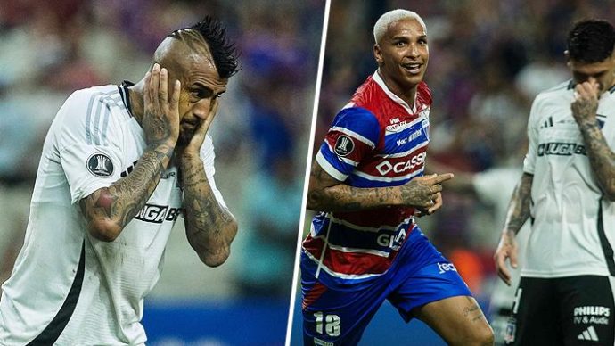fortaleza golea a colocolo
