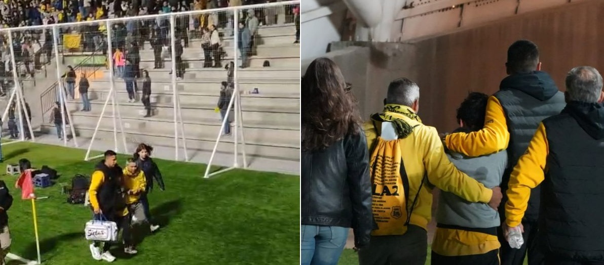 incidentes partido la calera y san luis