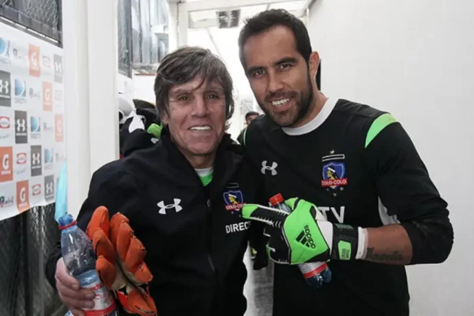 Julio Rodríguez y claudio bravo