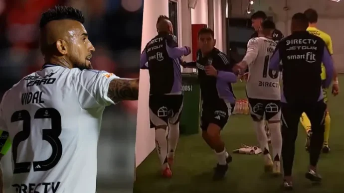 VIDAL PELEA CON DE PAUL