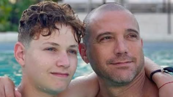 julian y su hijo benjamin