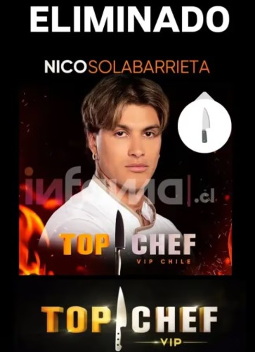 nico solabarrieta eliminado top chf vip