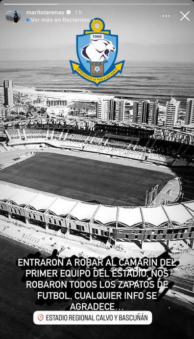 robo deportes antofaagasta