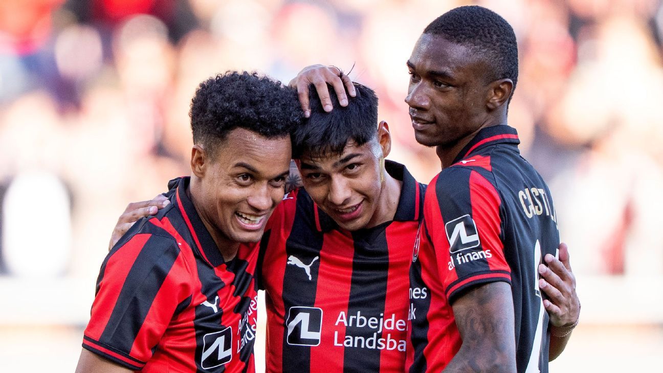 VIDEO: Darío Osorio anota un golazo en triunfo del Midtjylland por Europa League