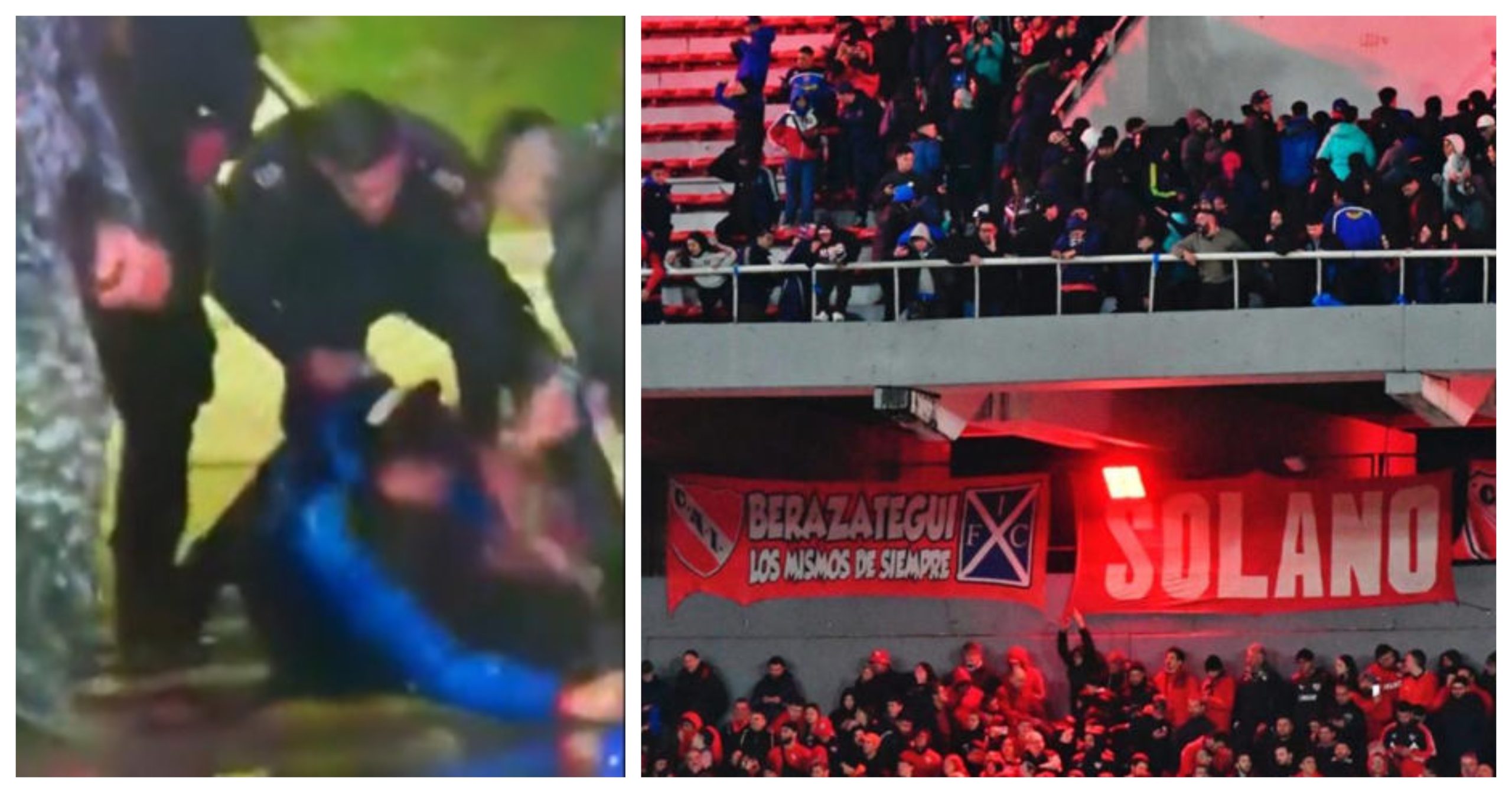 VIDEOS: Policía argentina agrede a hinchas de Universidad de Chile tras desastre en Avellaneda