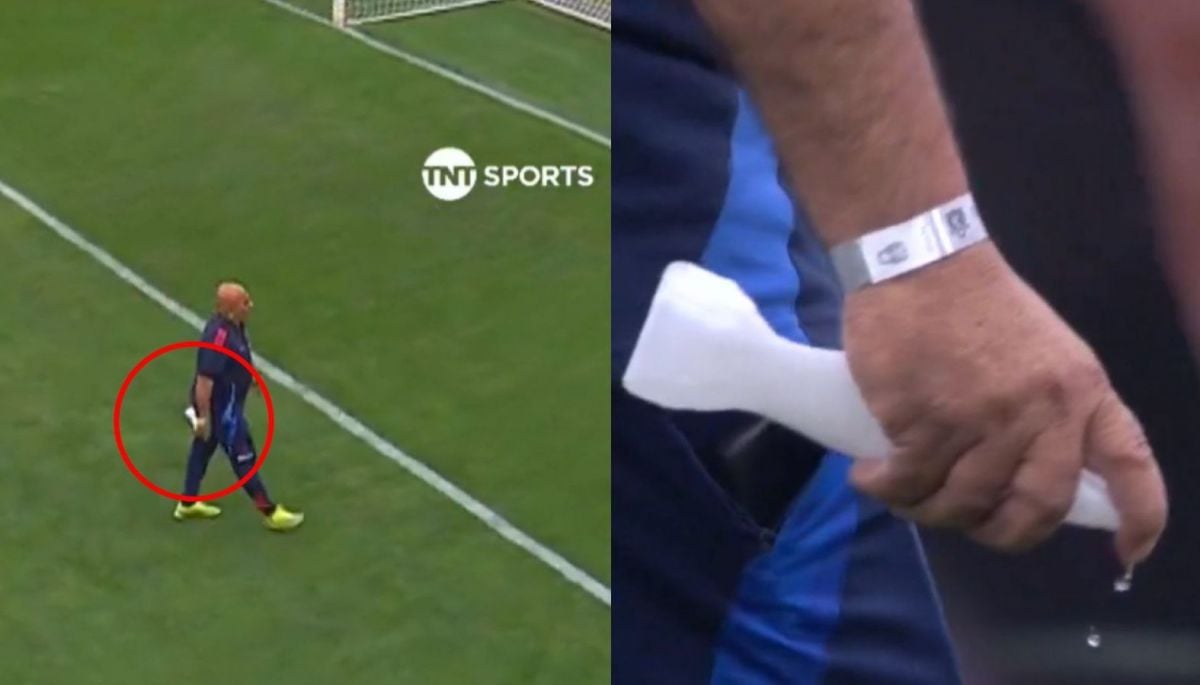 Con agua bendita: La ‘U’ protagoniza llamativa escena previo al Superclásico ante Colo Colo