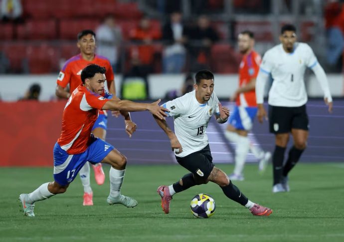 uruguay empata con chile