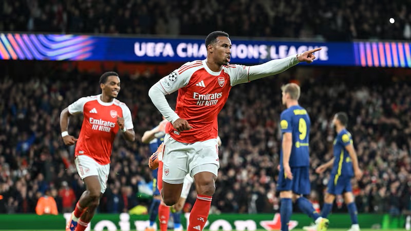 (Goles) Arsenal humilla al Atlético de Madrid con un contundente 4-0 en la Champions