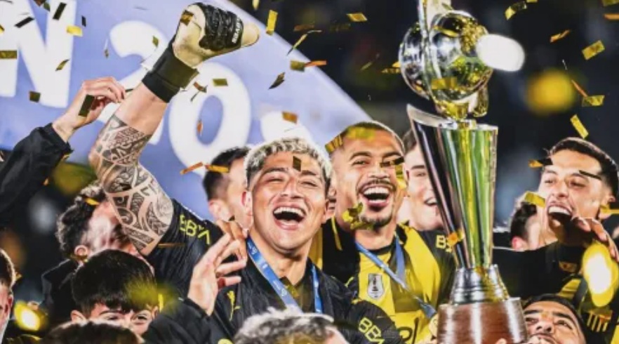 brayan cortes campeon peñarol