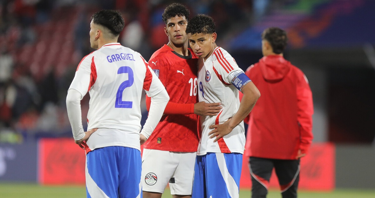 (GOLES) Chile pierde frente a Egipto pero logra avanzar a octavos de final del Mundial Sub-20