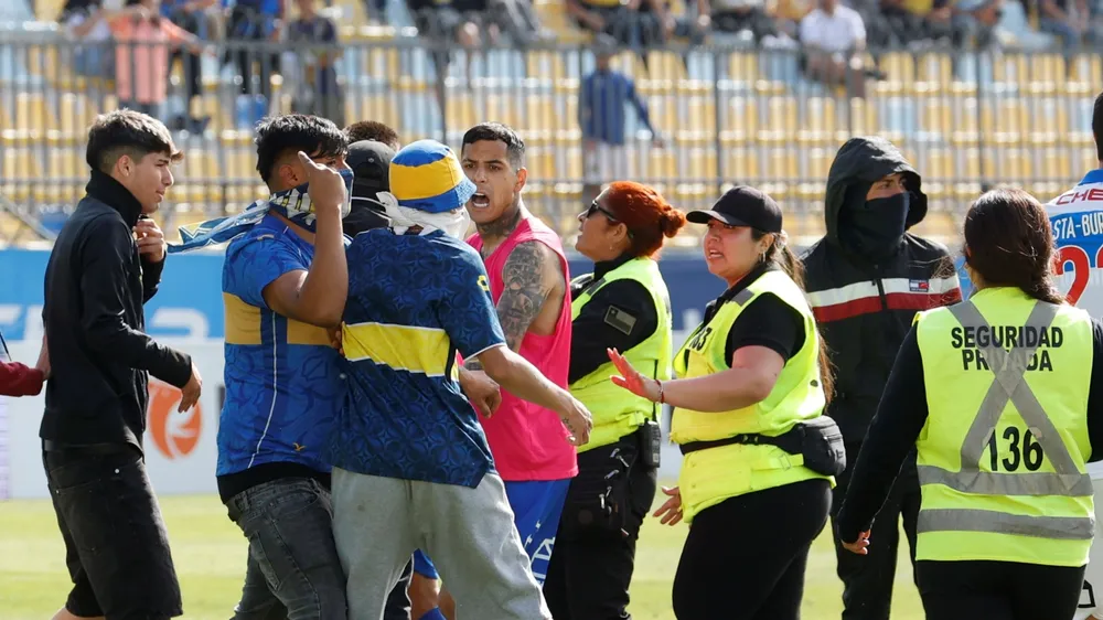 incidentes everton vs uc