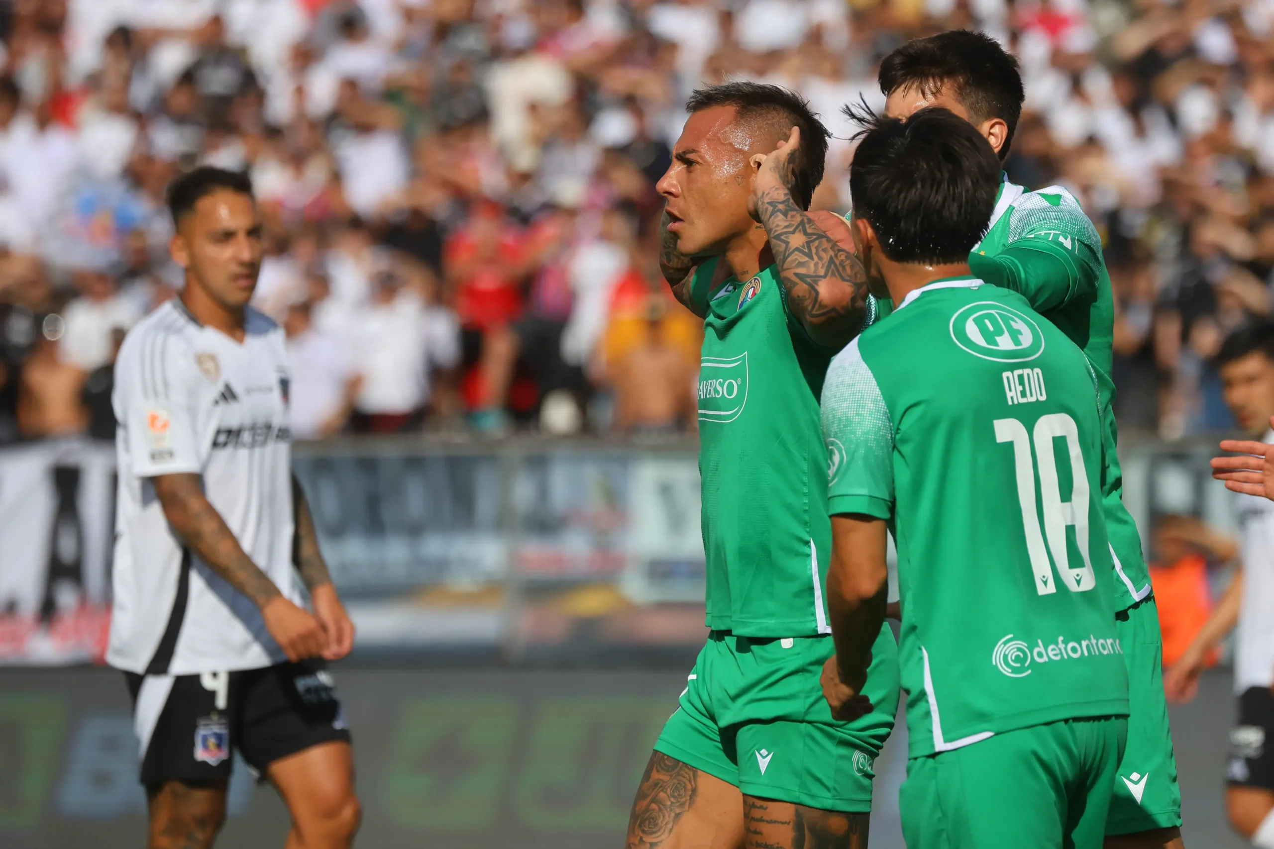 (Goles) Colo Colo fuera de la Copa Sudamericana tras caer ante Audax