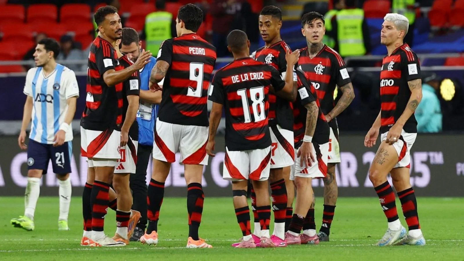 (Goles) Flamengo se impone a Pyramids y clasifica a la final de la Copa Intercontinental con Erick Pulgar