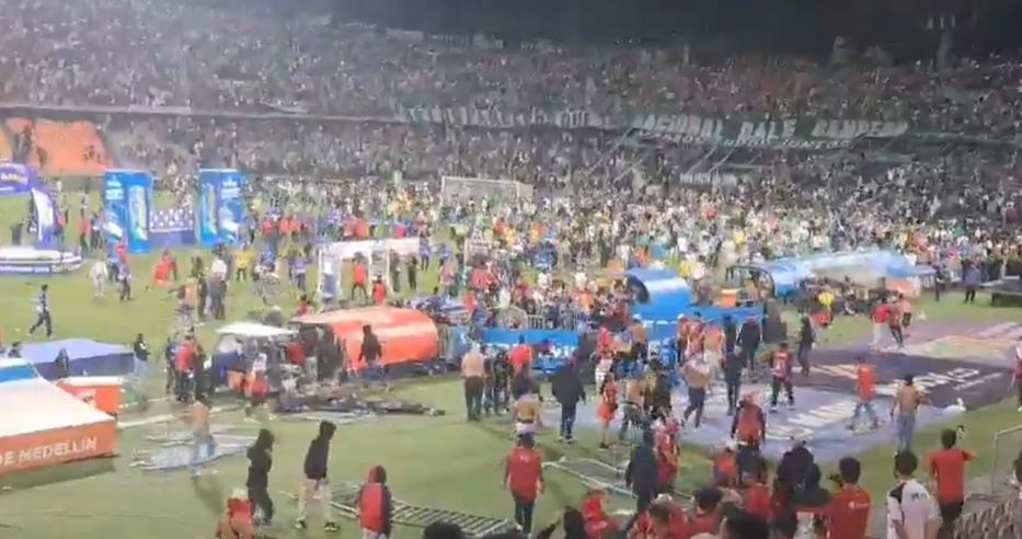 Violencia en la final de la Copa Colombia: hinchas protagonizan batalla campal tras victoria de Atlético Nacional