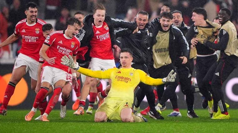 benfica vence al madrid
