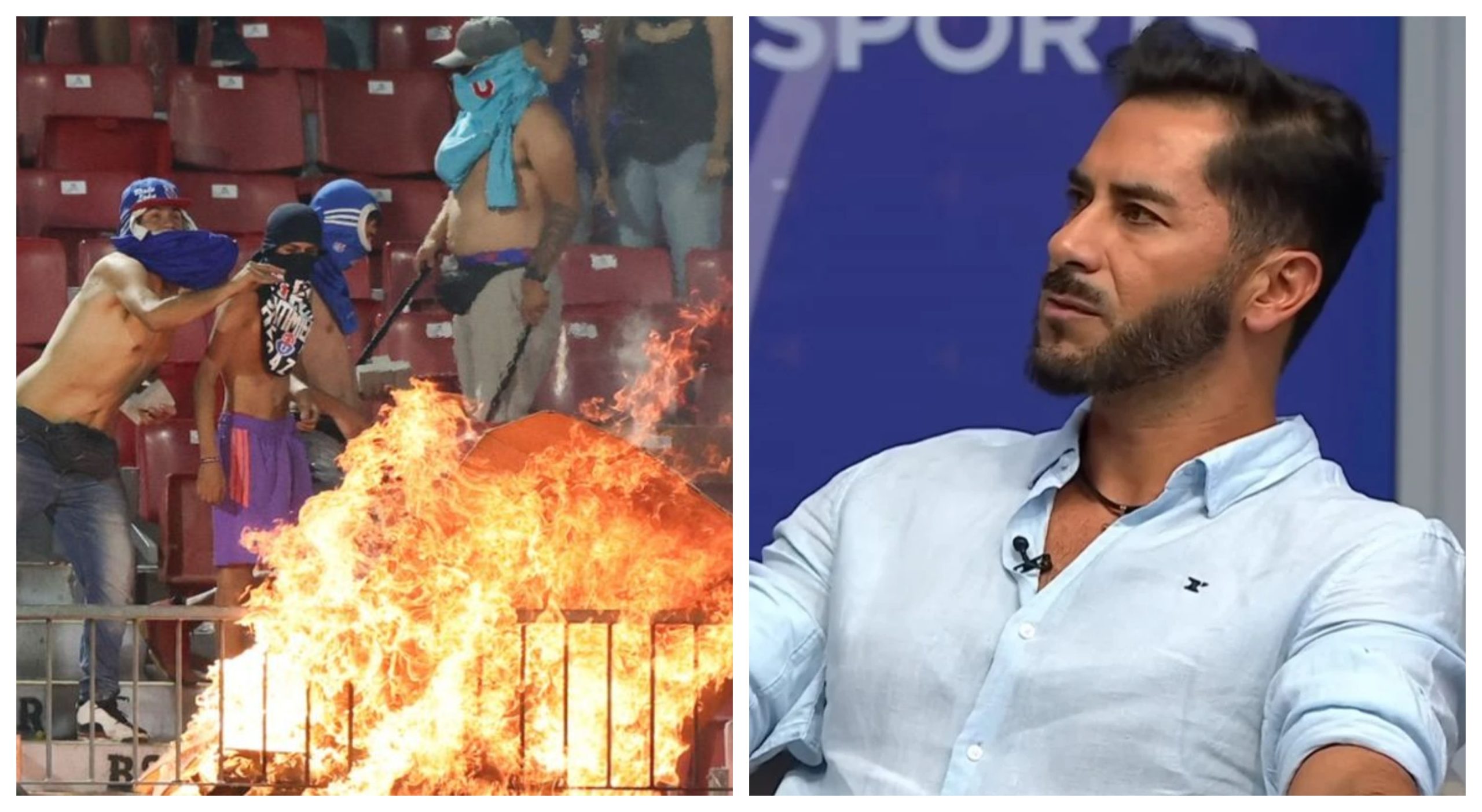 «Estos hue…»: La furia de Herrera tras los incidentes en el debut de la U en el Campeonato