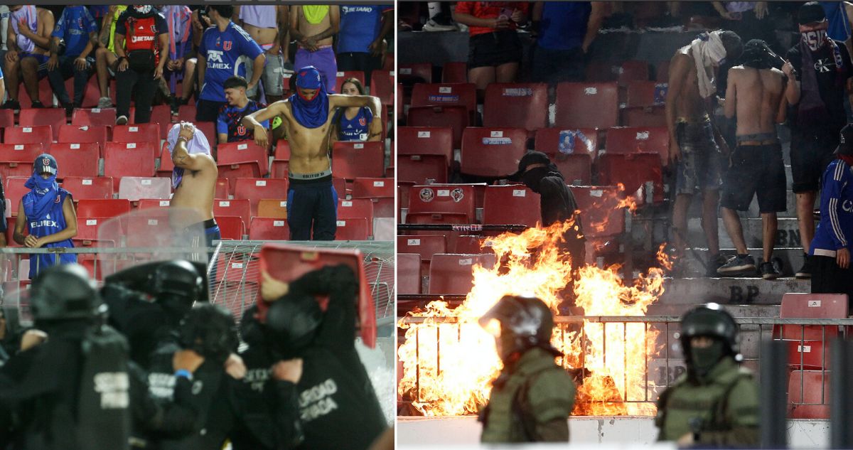 Debut de la ‘U’ en el Campeonato Nacional 2026: incidentes graves y suspensión parcial en el Estadio Nacional
