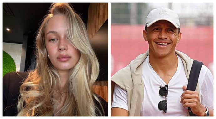 alexis sanchez y alexandra