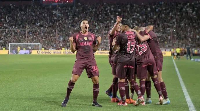 lanus vence a flamengo