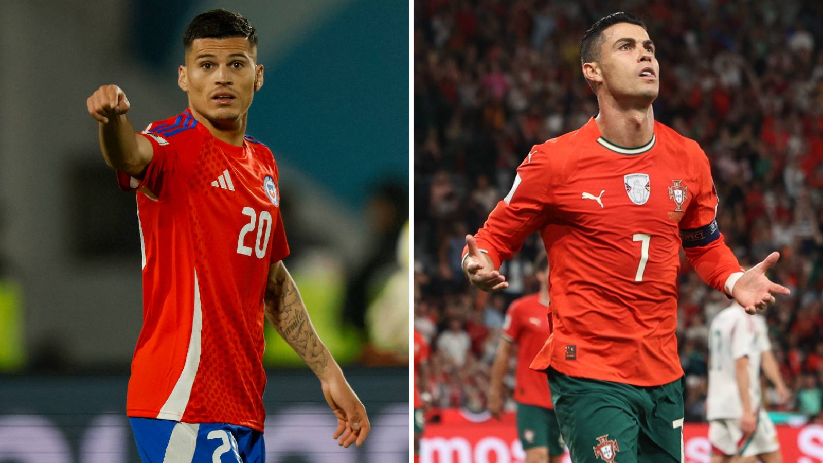 seleccion chilena vs portugal
