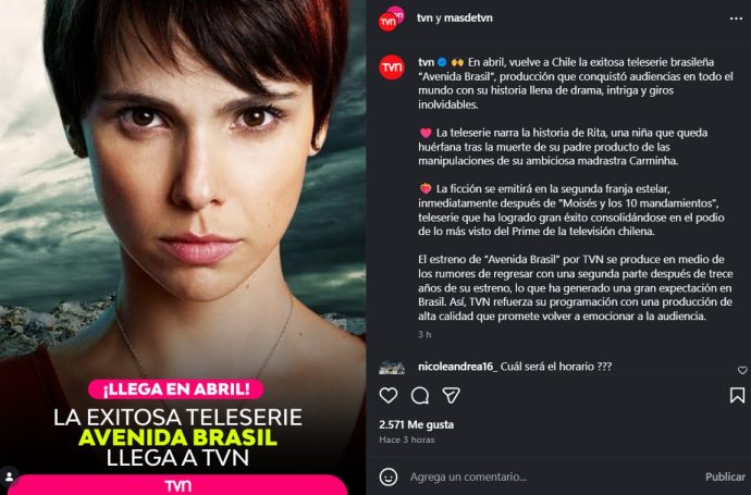 avnida brasil tvn