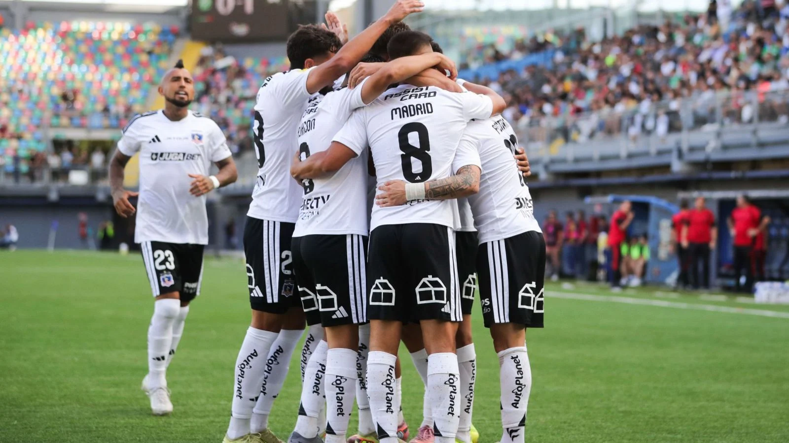 colo colo vence a audax italiano