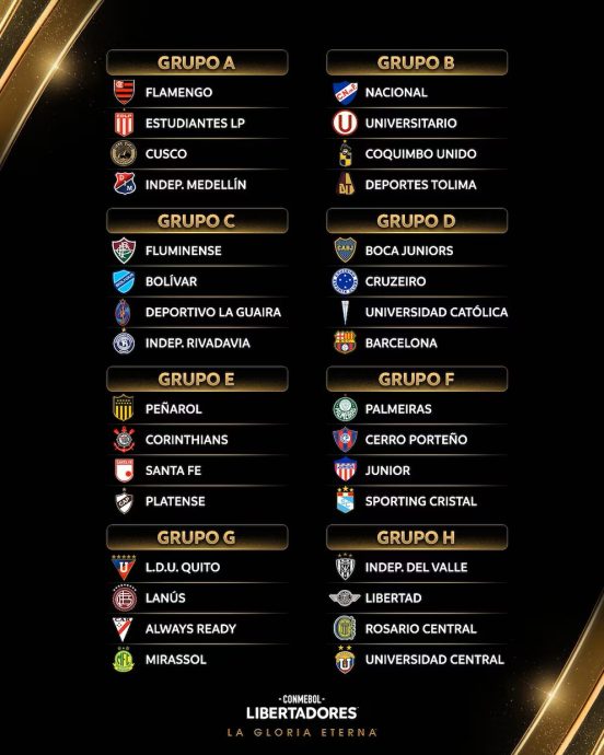 grupo copa libertadores 26
