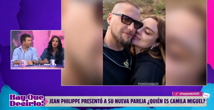 nueva pareja jean philippe cretton