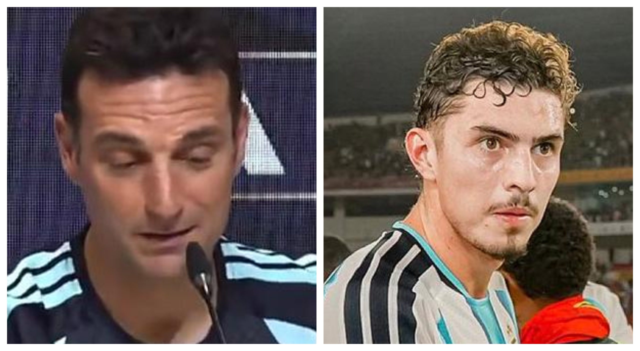 scaloni habla de Panichelli
